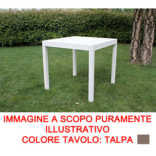 TABLE D'EXTÉRIEUR CUBA 80X80 CM