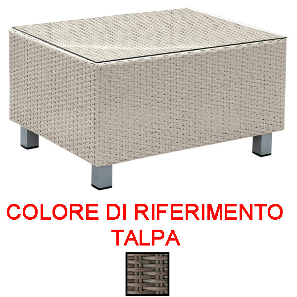 TAVOLINO SAN DIEGO 80X60 CM TALPA