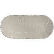 PIATTO A SERVIRE OVALE 53X24 CM - TORTORA
