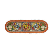 PIATTO A SERVIRE OVALE PICCOLO 44,5X13,5 CM - TRINACRIA