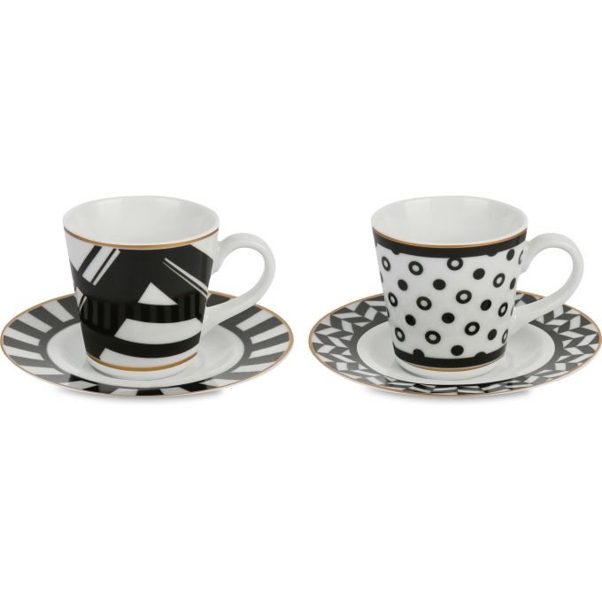 SET 2 TAZZINE DA CAFFE OPTICAL