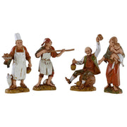 1 PASTORE 10CM IN RESINA PER PRESEPE MODELLO ASSORTITO