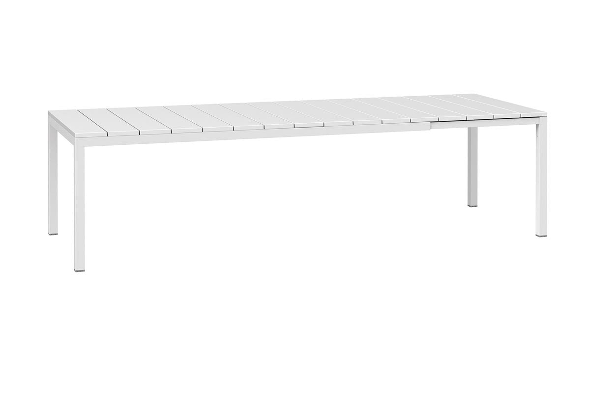 OFFERTA TAVOLO RIO ALLUNGABILE 140/210CM +6 POLTRONE NET BIANCO
