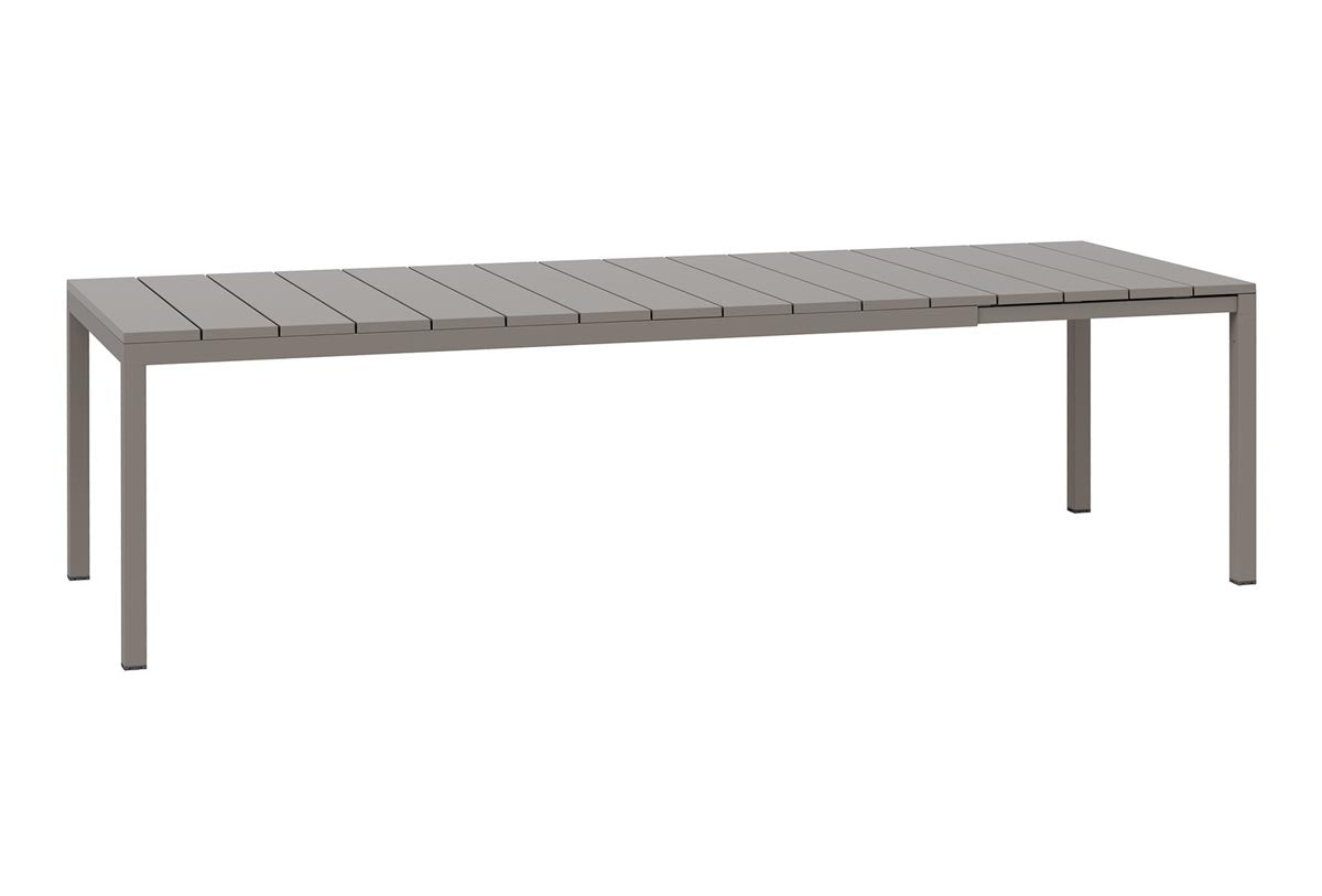 OFFERTA TAVOLO RIO ALLUNGABILE 140/210CM +6 SEDIE BIT TORTORA