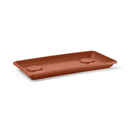 SOTTOFIORIERA RETTANGOLARE ANTHEA 50CM TERRACOTTA