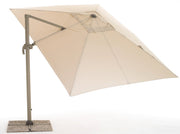 OMBRELLONE RETRATTILE/ORIENTABILE/INCLINABILE LATERALMENTE SENSO SHAKE 3x4 TORTORA