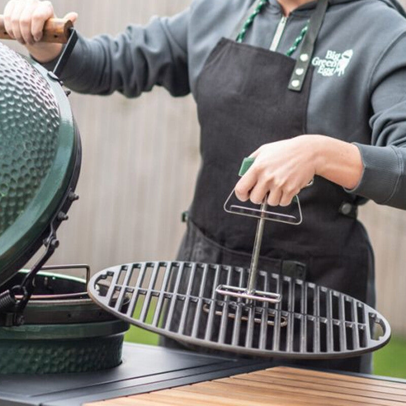 Solleva Griglia Acciaio Verde Big Green Egg