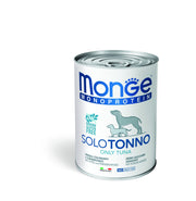 MONGE SCATOLETTA CIBO UMIDO CANE MONOPROTEICO SOLO TONNO 400GR