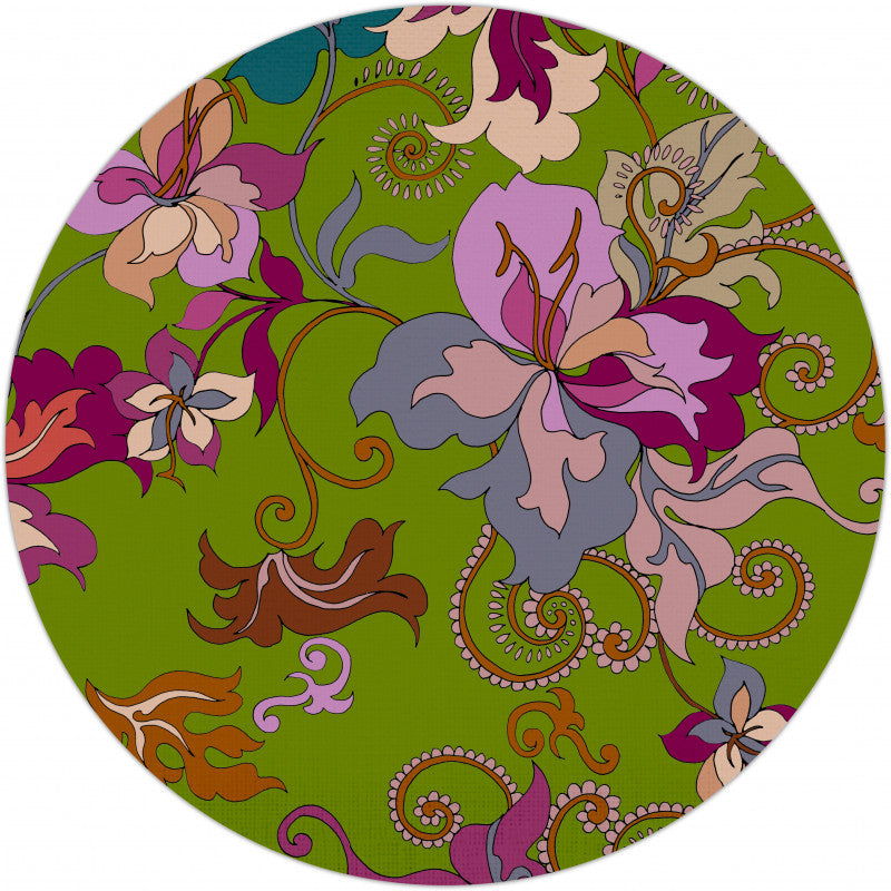 SOTTOPIATTO FASHION VERDE DIAMETRO 34 CM
