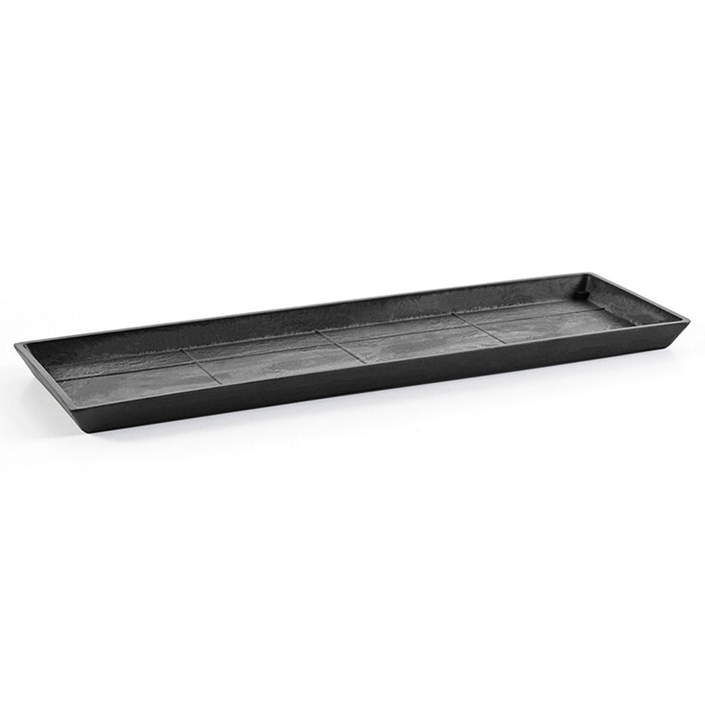 SOTTOVASO RETTANGOLARE NERO 55CM