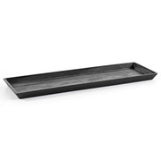 SOTTOVASO RETTANGOLARE NERO 55CM