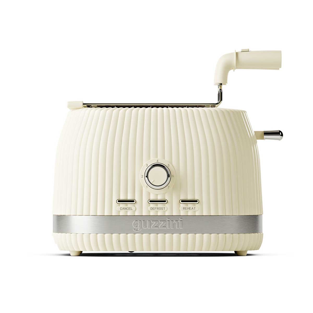 Tostapane Sous Chef con Pinze 19x19.4x30 Crema GUZZINI