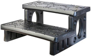 SCALETTA PER SPA 2 GRADINI PVC