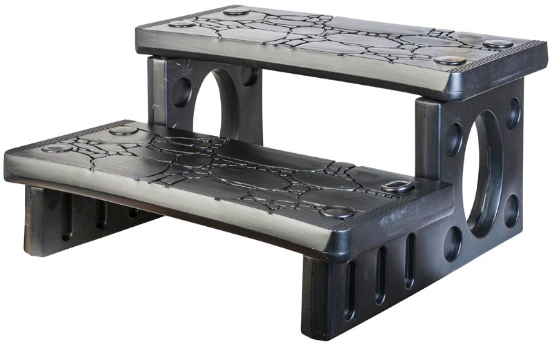 SCALETTA PER SPA 2 GRADINI PVC