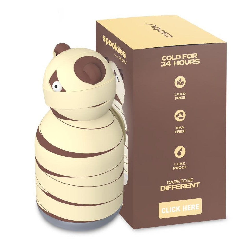 Borraccia termica Spookie The Mummified Bear 600 ml - immagine 1