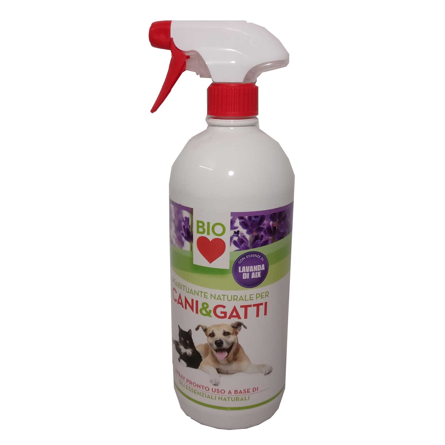 DISABITUANTE ECOLOGICO CANI E GATTI SPRAY 750 ML LAVANDA