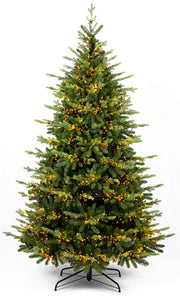 ALBERO DI NATALE CON 2900 LED, SPRYWW, 180CM, VERDE