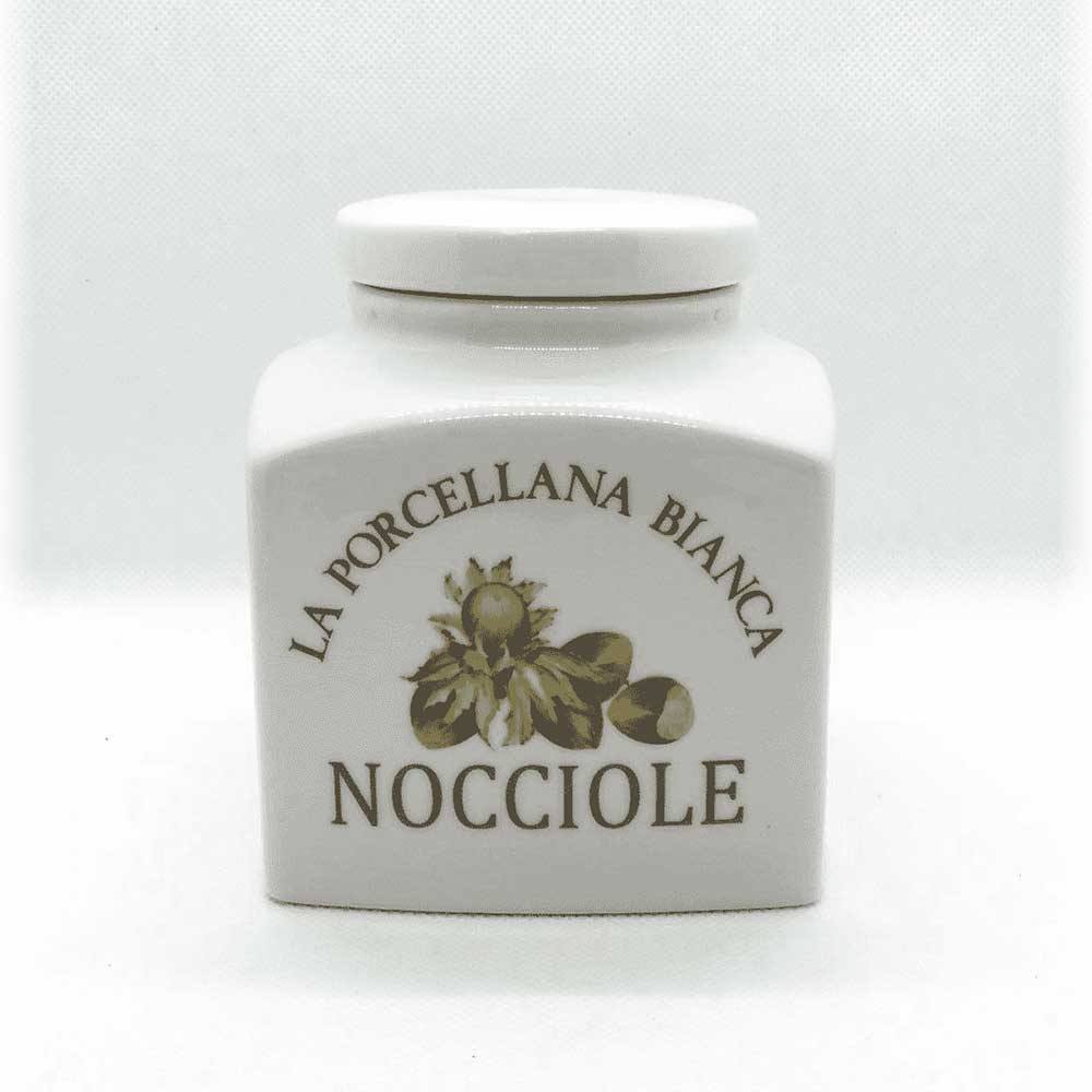 BARATTOLO 500ML NOCCIOLE IN PORCELLANA LINEA CONSERVA