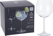 SET 4 BICCHIERI GIN TONIC 620ML IN CRISTALLO
