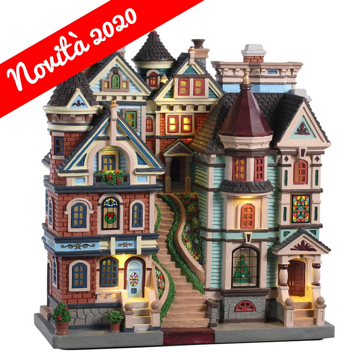 CASA CON SCALINATA - HOUSES ON A HILL