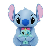 Lampada Touch Stitch con Scrump 15.5 cm Bianco Blu DISNEY GRAND JESTER