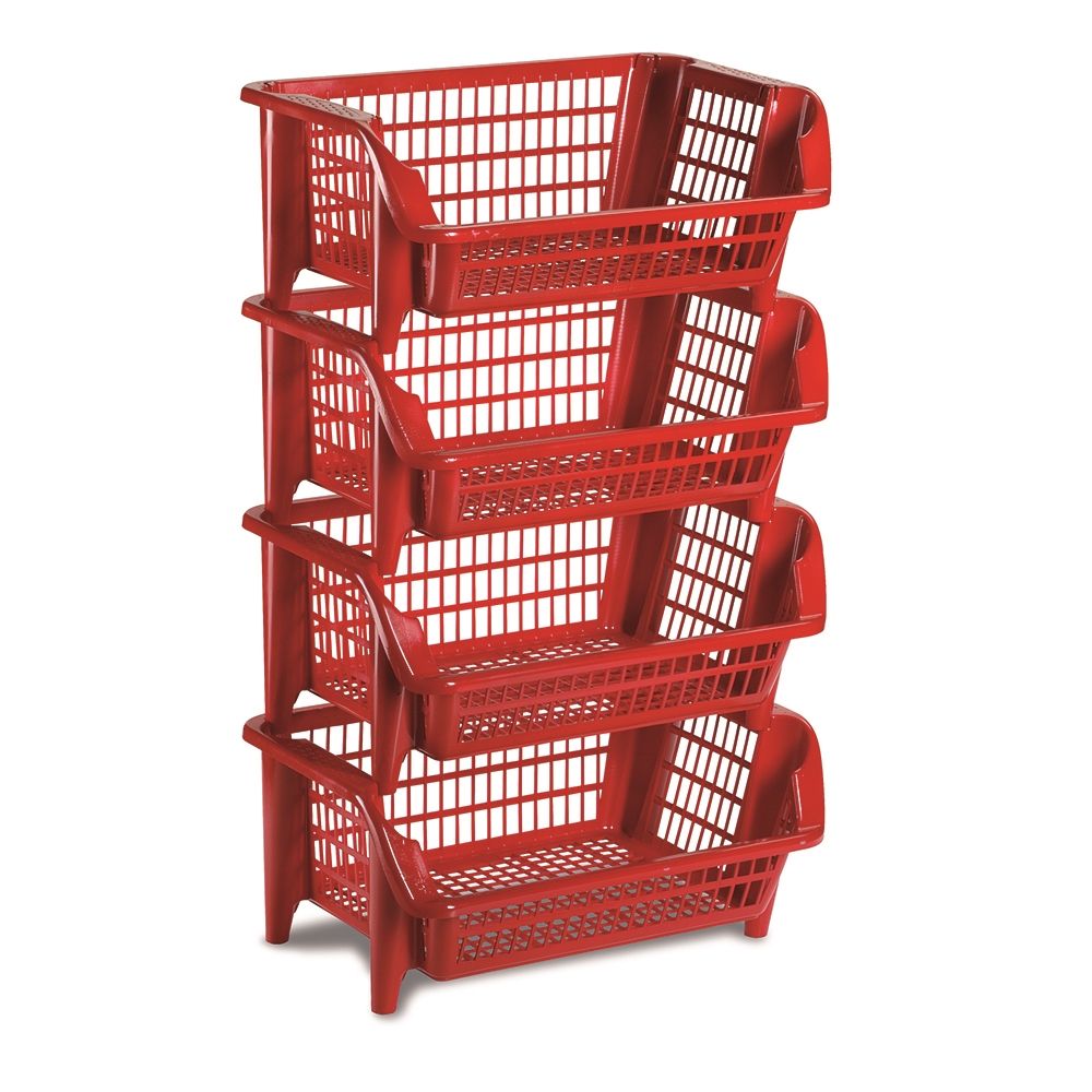 OFFERTA 4 CESTELLI MAGIC MILLEUSI ROSSO