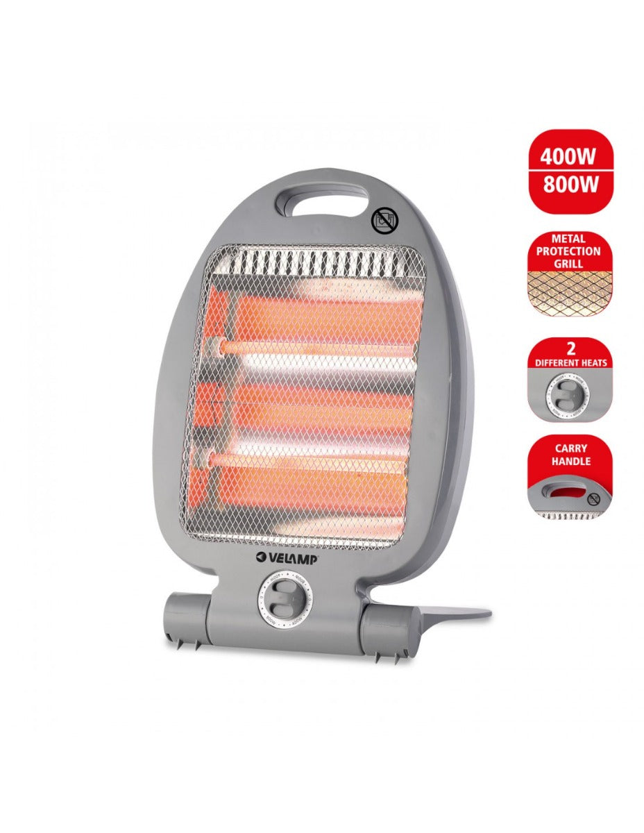 STUFA ELETTRICA AL QUARZO 400/800W