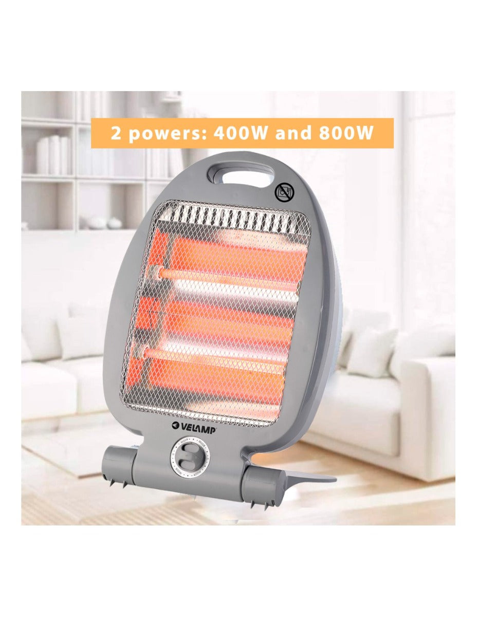STUFA ELETTRICA AL QUARZO 400/800W
