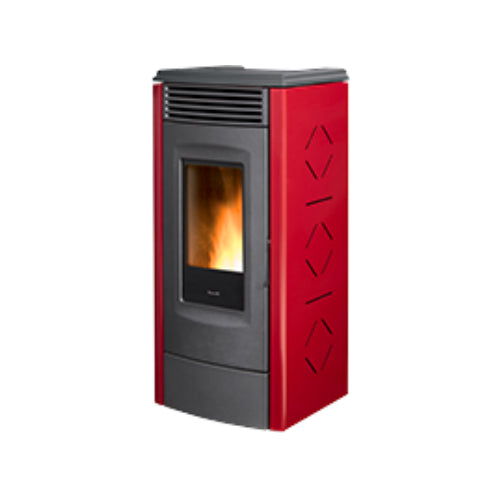 STUFA PELLET RC 120 TOUCH BORDEAUX