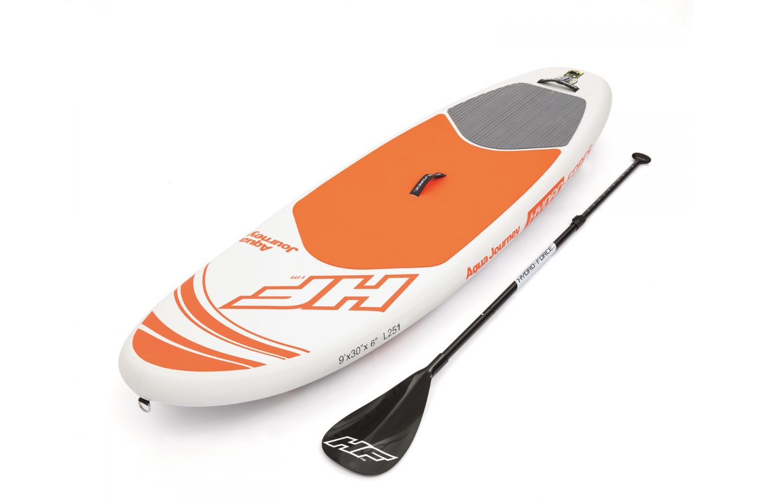 TAVOLA DA SUP GONFIABILE AQUA JOURNEY 274X76X12CM CON REMI IN ALLUMINIO