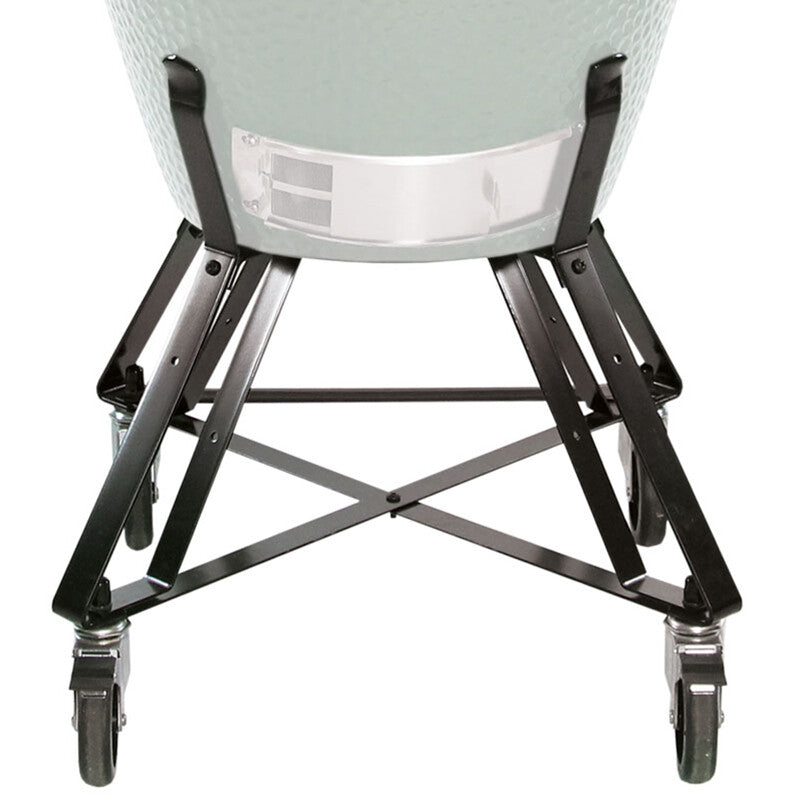 Supporto con Ruote per Barbecue Medium Nero Big Green Egg