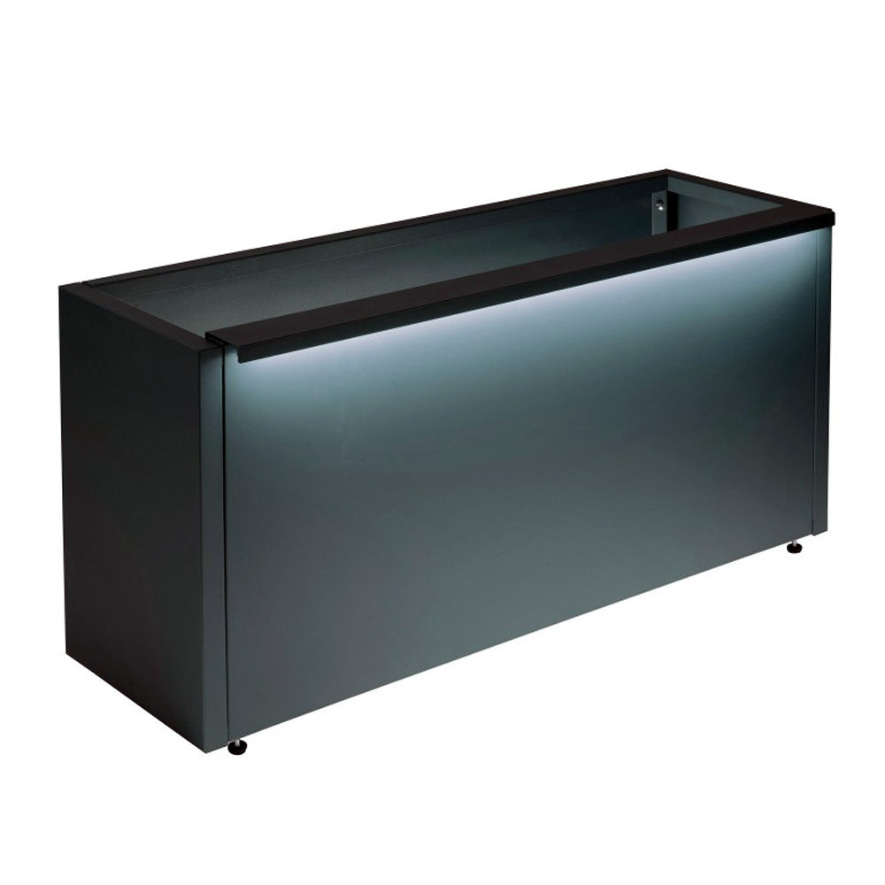 SUPPORTO MAGNETICO PER LUCI ANTRACITE PER FIORIERE DA 150CM