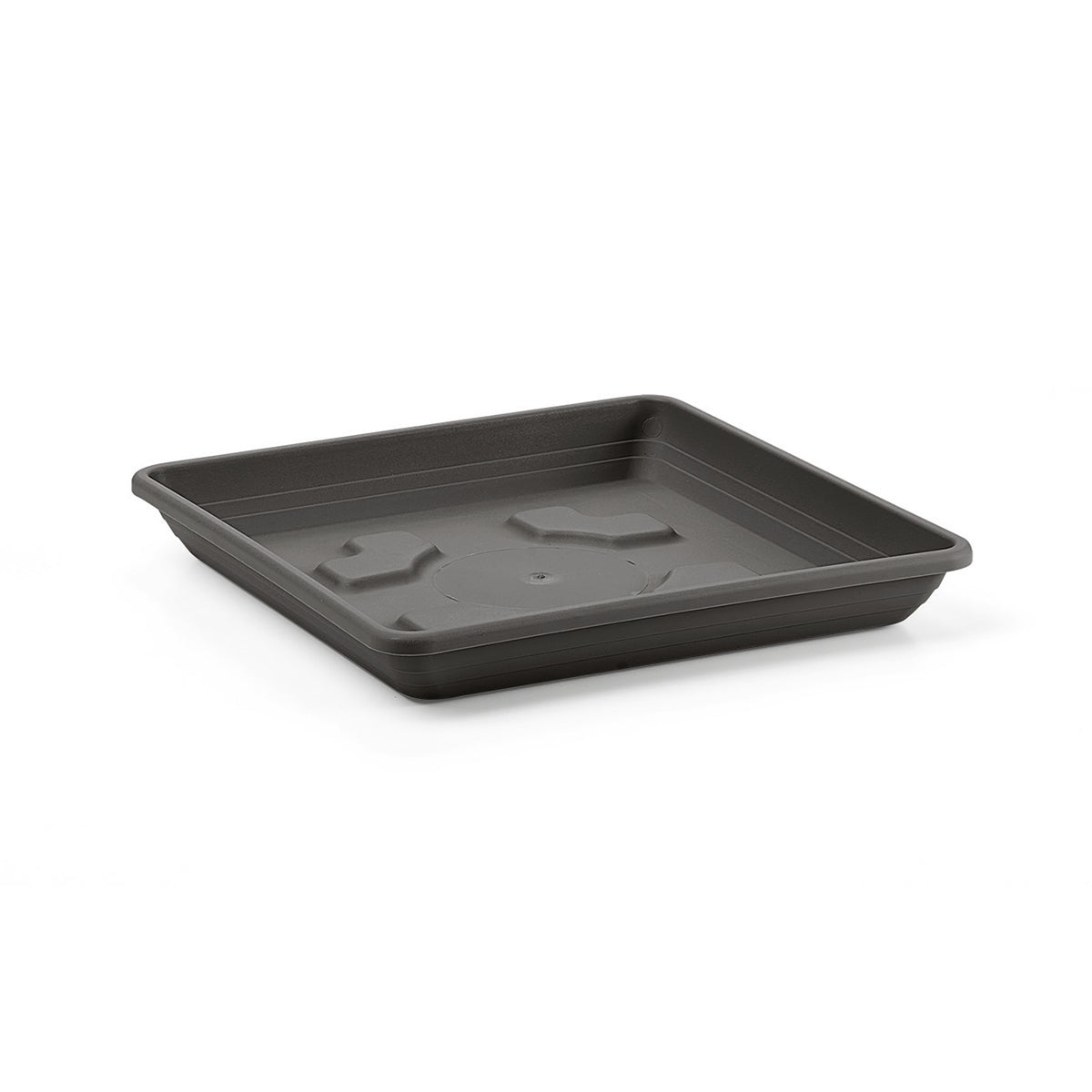SOTTOVASO QUADRATO 20CM 60% RICICLABILE ANTRACITE