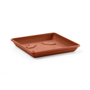 SOTTOVASO QUADRATO 20CM 60% RICICLABILE TERRACOTTA