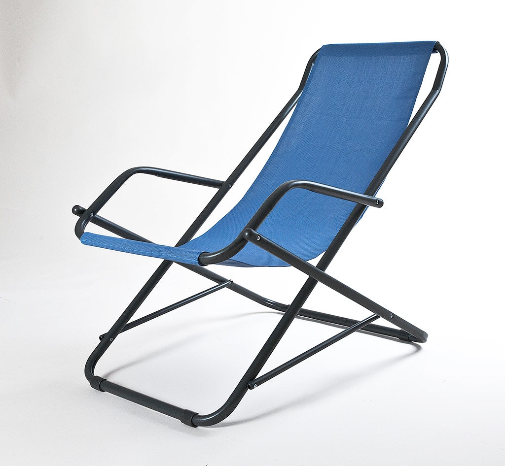 SEDIA A SDRAIO BASCULANTE SWING BLU
