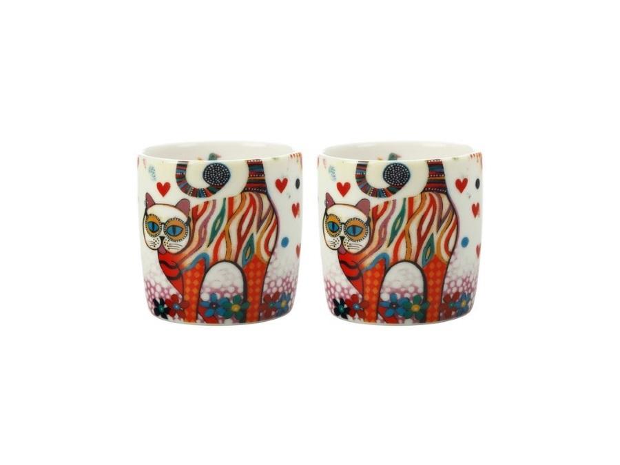 SET 2 BICCHIERINI TABBY 100ML SMILE STYLE