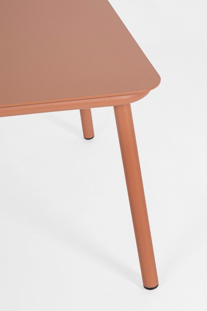 TAVOLINO SPIKE TERRACOTTA 104CM