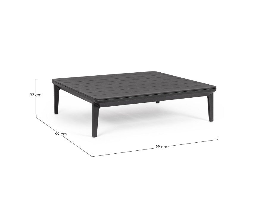 TAVOLINO MATRIX 99X99CM ANTRACITE