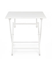 TAVOLO PIGHEVOLE ELIN 70X70CM BIANCO