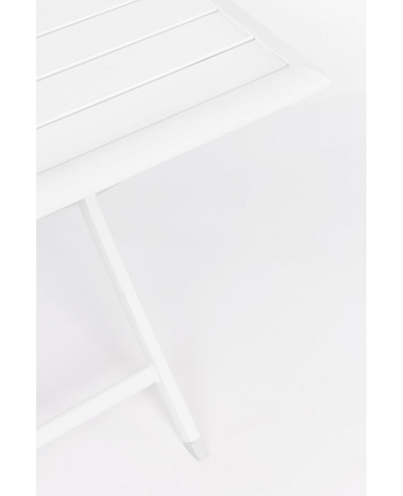 TAVOLO PIGHEVOLE ELIN 70X70CM BIANCO