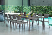 OFFERTA TAVOLO RIO ALLUNGABILE 140/210CM +6 POLTRONE RIVA COLORE A SCELTA