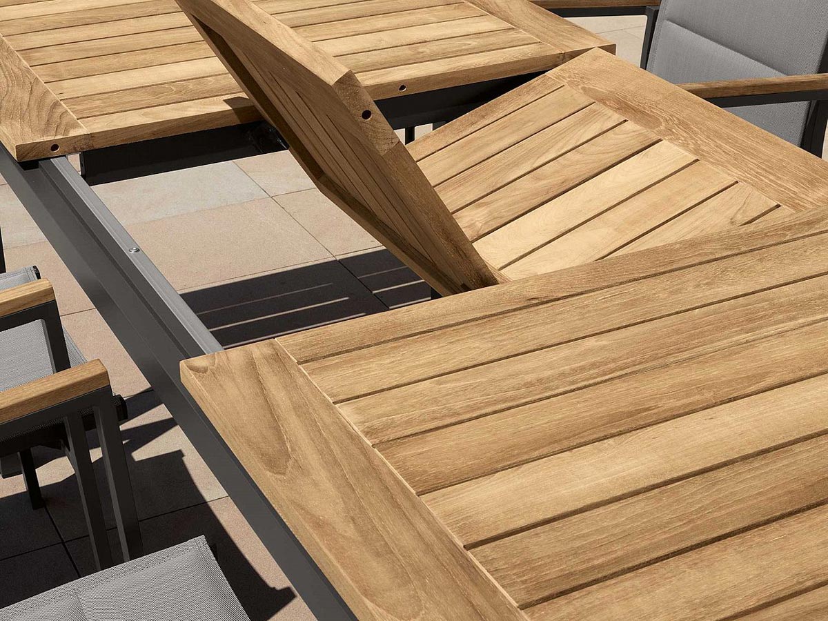 TAVOLO ALLUNGABILE 200/280 TIMBER IN TEAK
