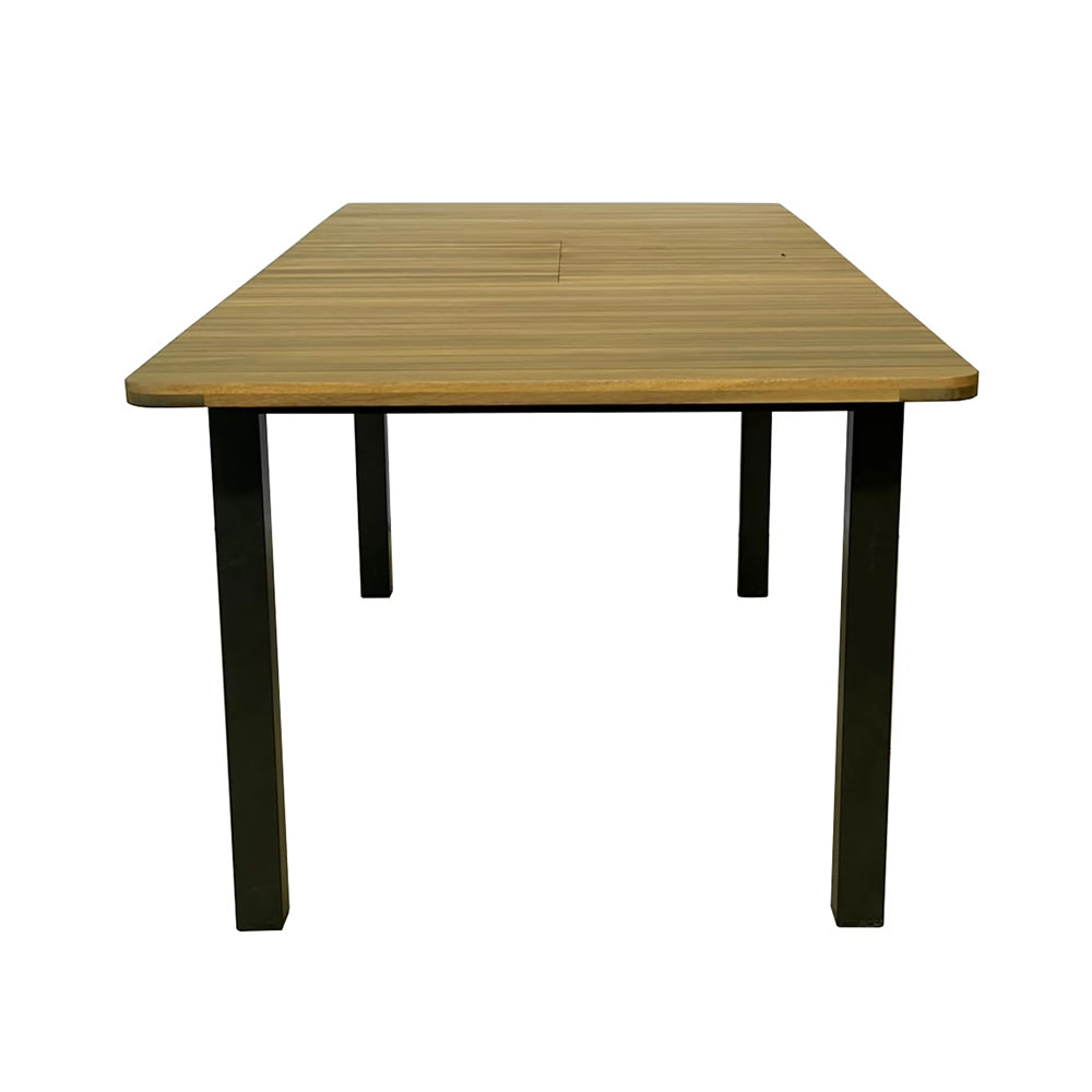 TAVOLO ALLUNGABILE BALITO 160/220X90 CM ALLUMINIO/ACACIA