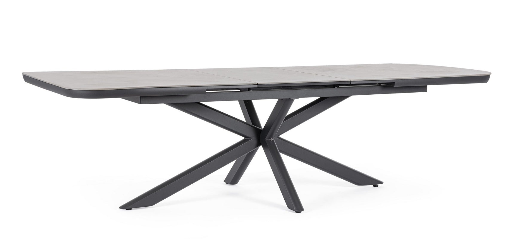 TAVOLO ALLUNGABILE PASCAL 200-260X100 ANTRACITE JX55