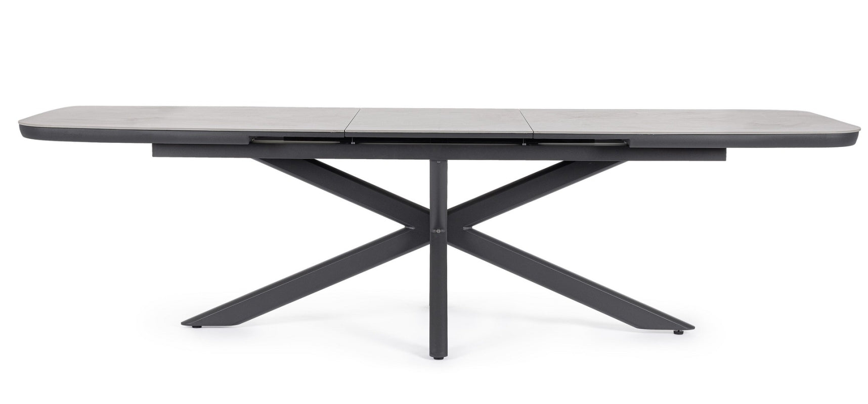 TAVOLO ALLUNGABILE PASCAL 200-260X100 ANTRACITE JX55
