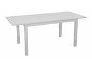 TAVOLO DA GIARDINO GENES 110/170X70 BIANCO