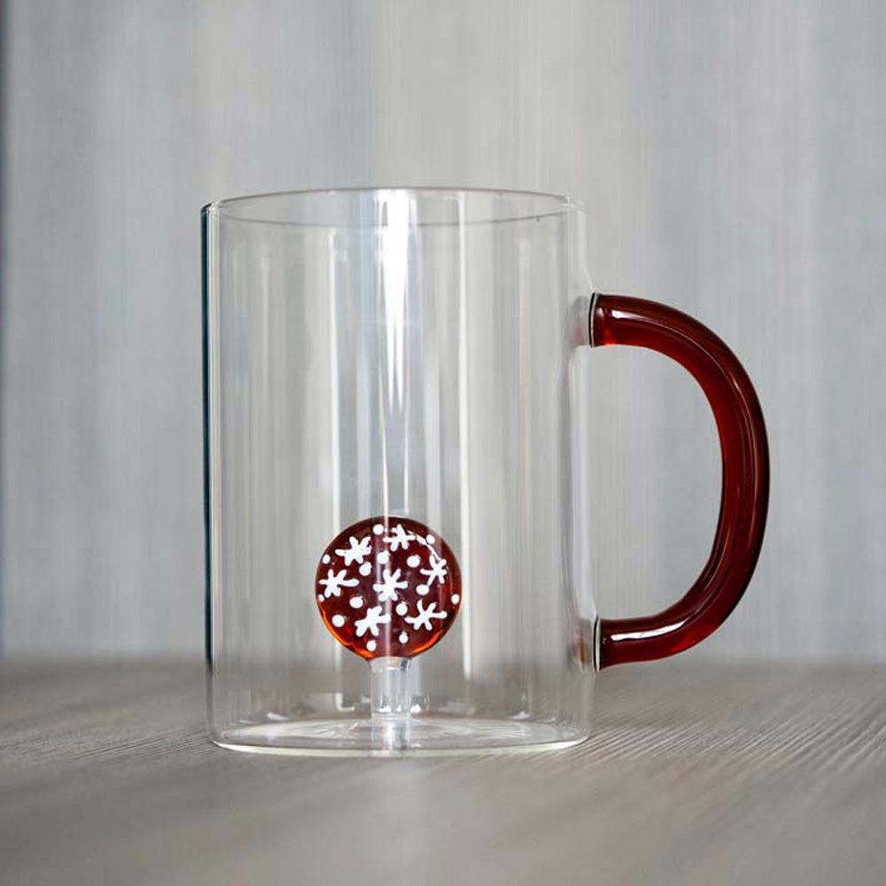 TAZZA IN VETRO BOROSILICATO 420ML BISCOTTO