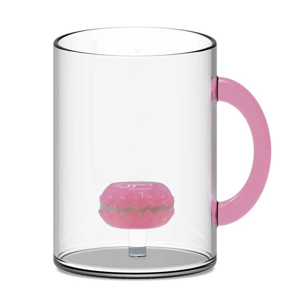 TAZZA IN VETRO BOROSILICATO 420ML MACARON