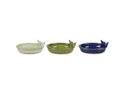 BAGNETTO OVALE PER UCCELLINI IN CERAMICA ASSORTITI