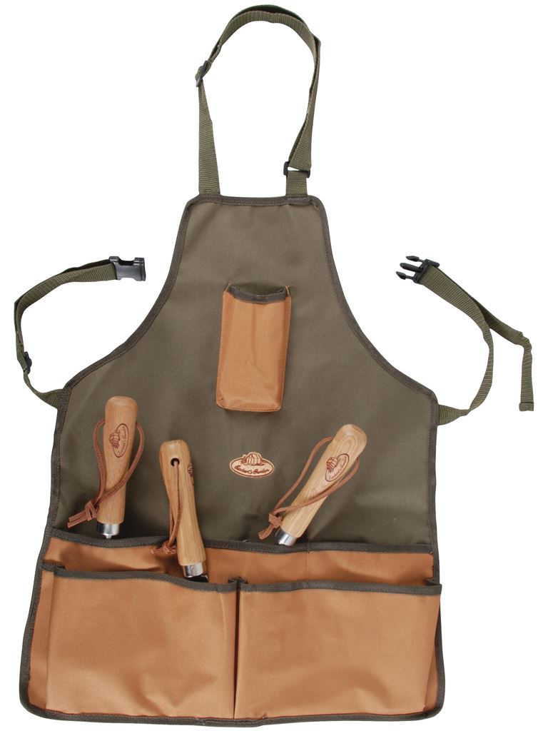 GREMBIULE DA GIARDINO CON TASCHE PER ATTREZZI